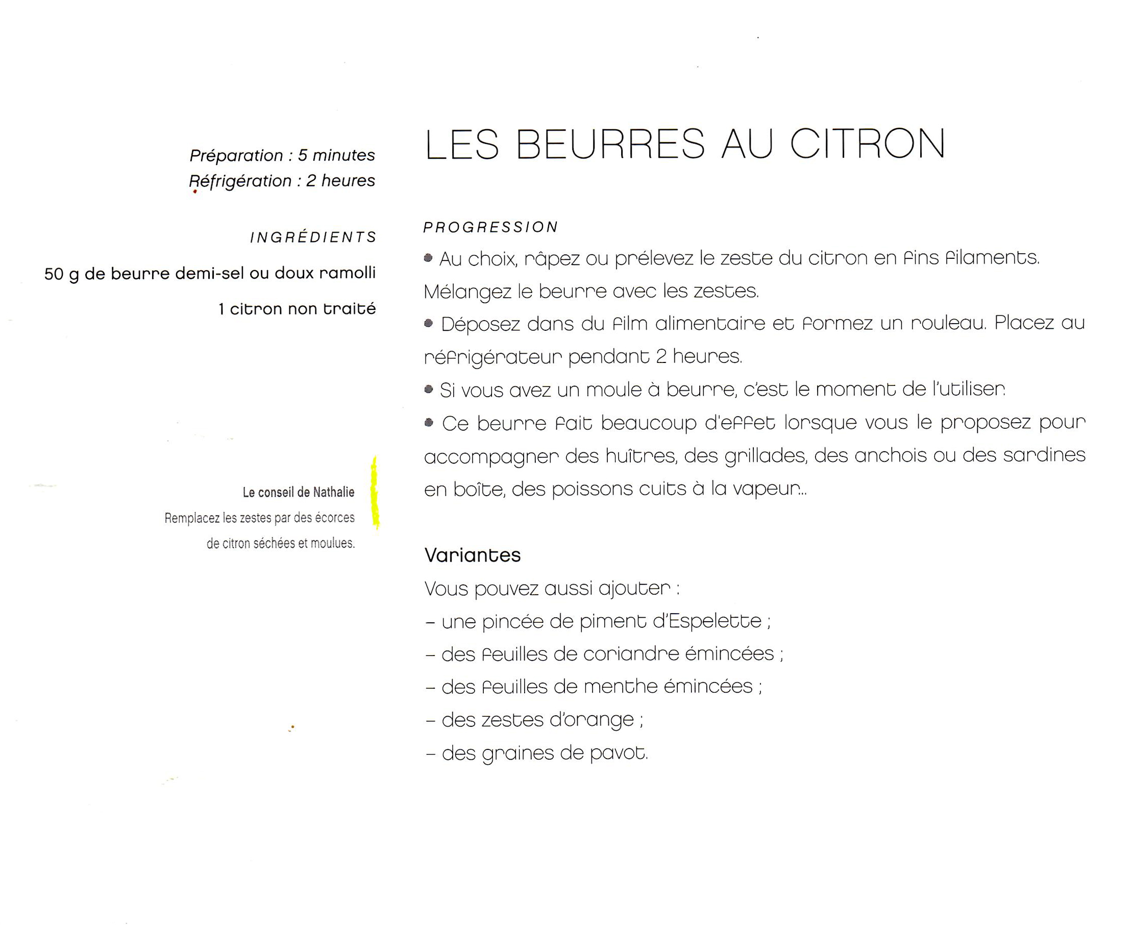 recettecitronbeurre recette de beurre au citron