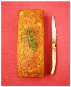 cake sans gluten saumon citron aneth