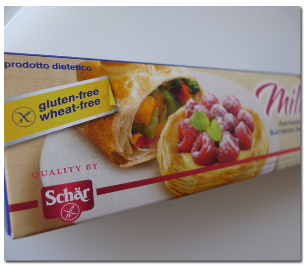 scharfeuilletee pâte feuilletée de Schär