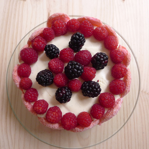 verticale charlotte de Mercotte le meilleur patissier de M6