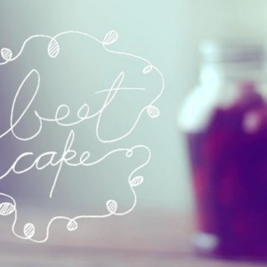 beet cake