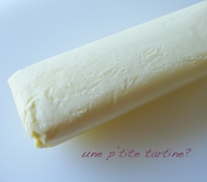 remplacer le beurre par du beurre